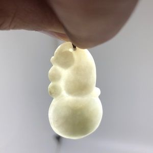 Genuine jade pendant